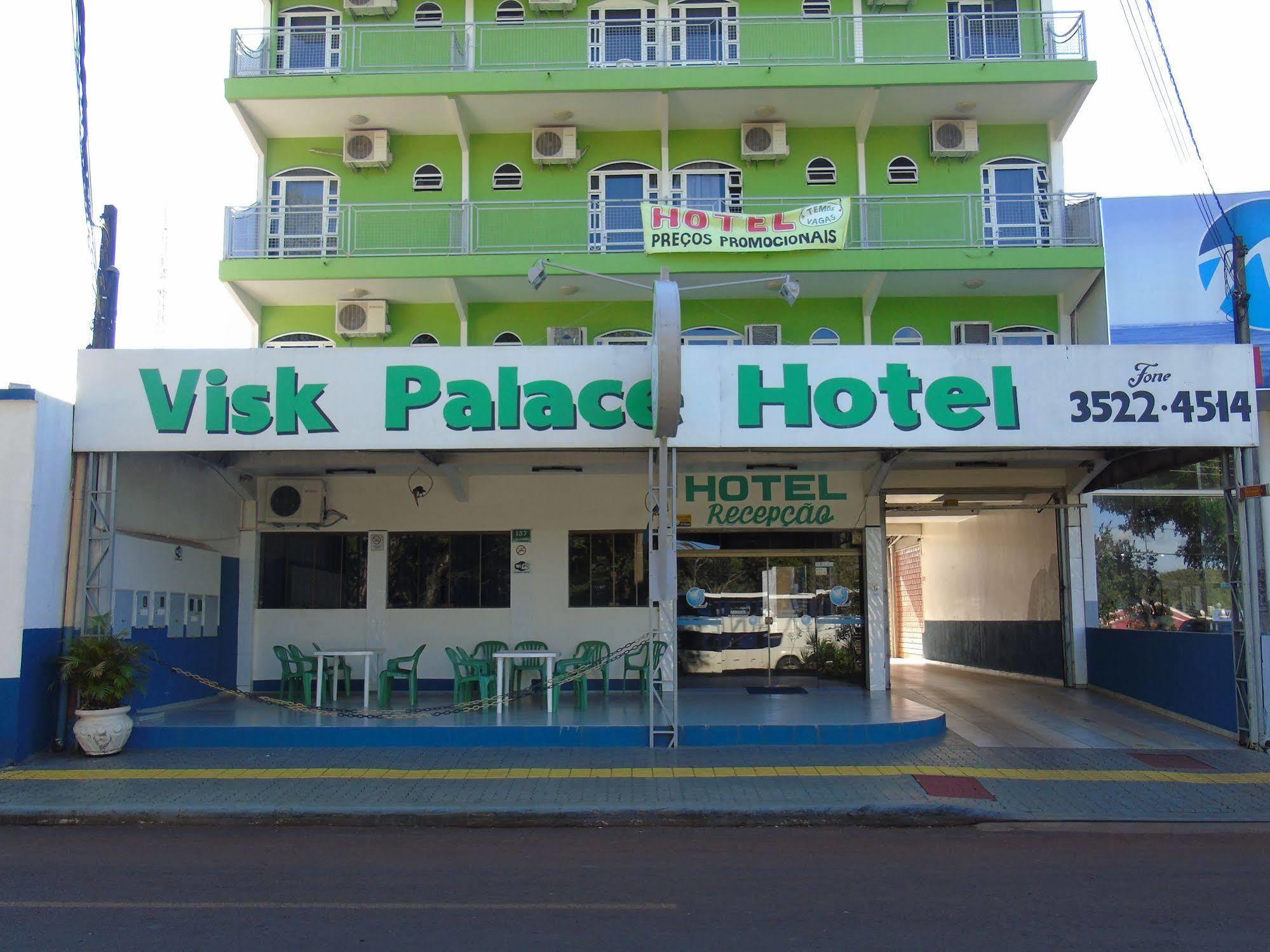 Visk Palace Hotel E Restaurante ฟอสดูอีกวาซู ภายนอก รูปภาพ